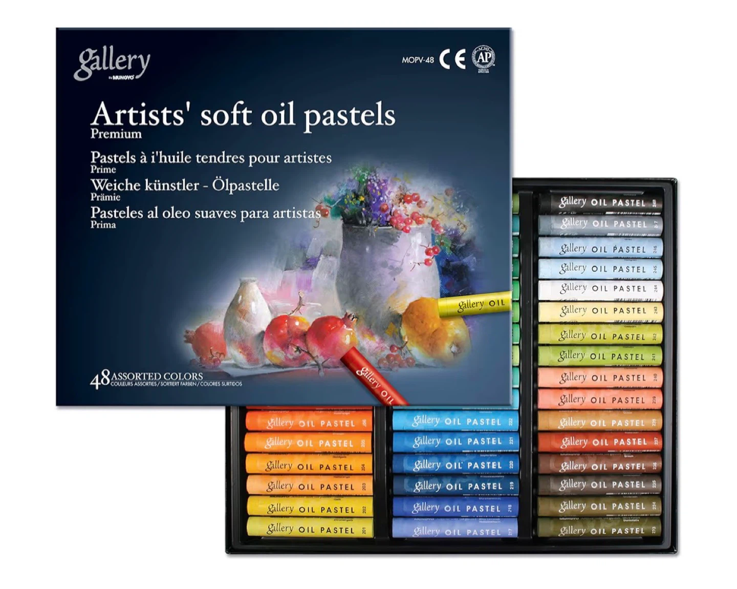 Oil Pastel: Gallery Mungyo (48 colors )