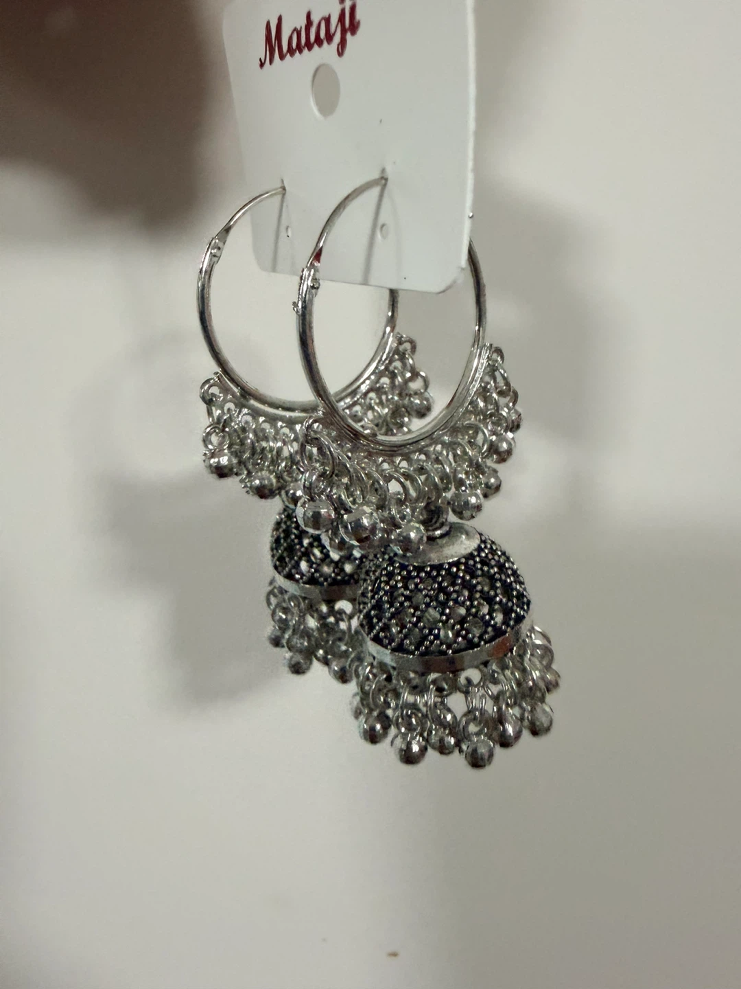 Mataji Jhumka Earrings - photo 2
