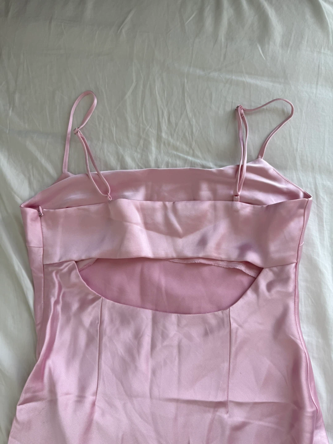 DYNAMITE Pink Satin Slip Dress size S - photo 2