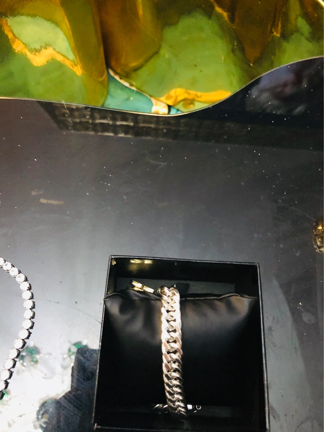 Silver Chain Bracelet Italy - photo 3