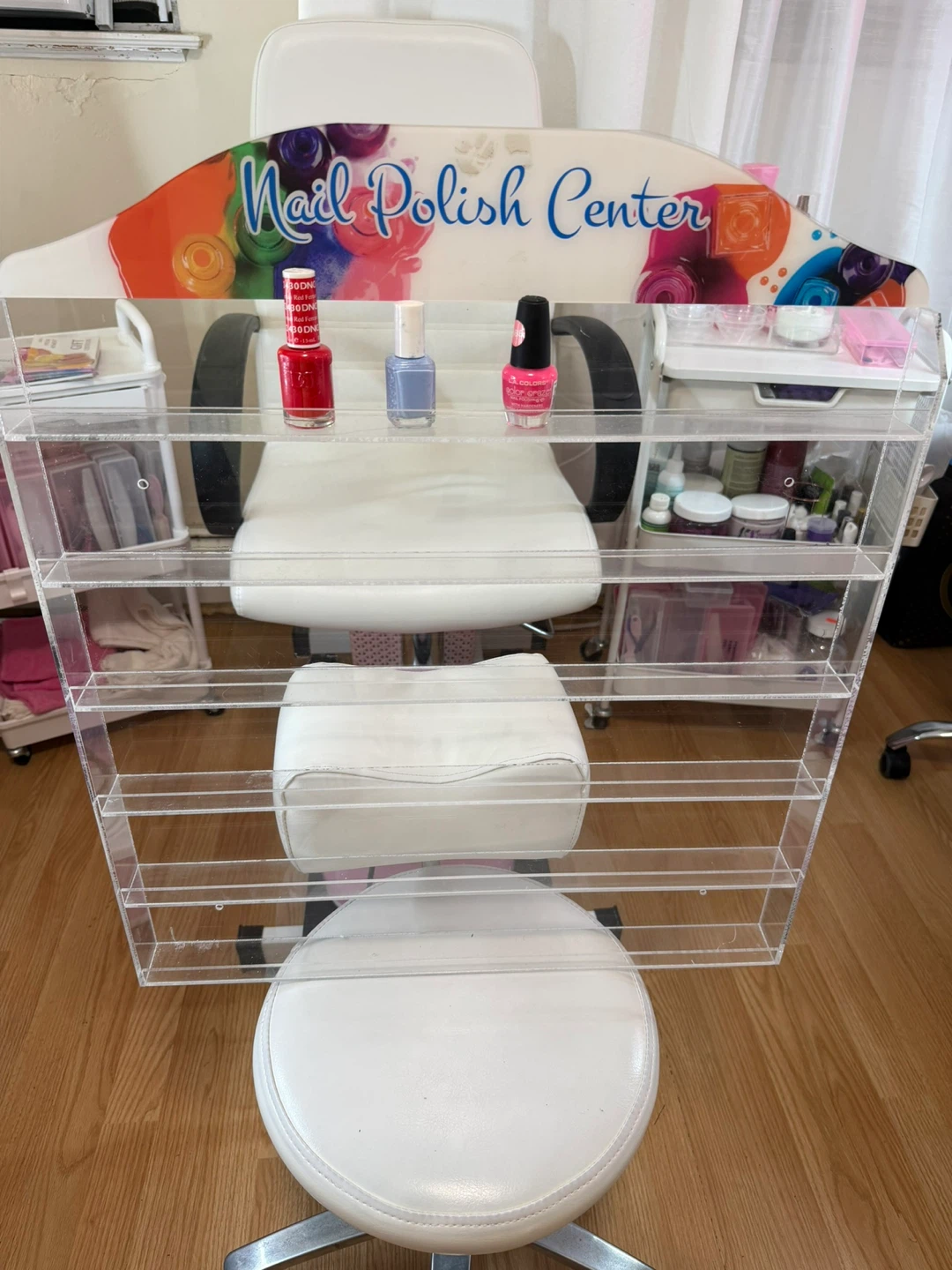Clear Acrylic Nail Polish Display Center - photo 4