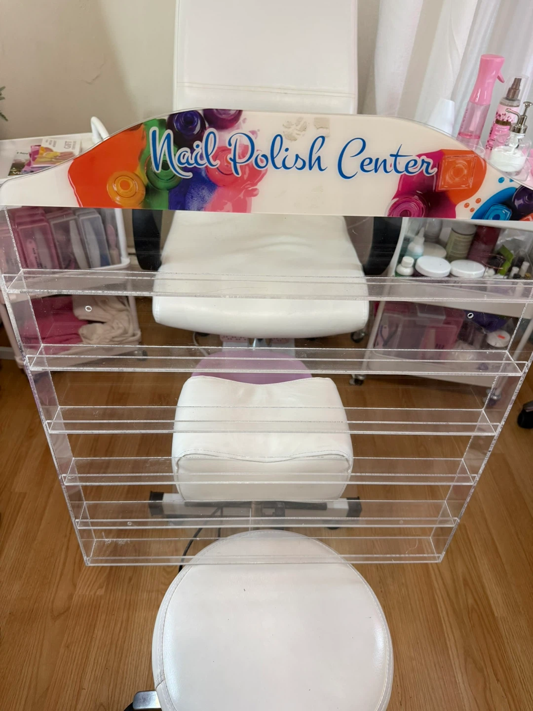 Clear Acrylic Nail Polish Display Center - photo 5