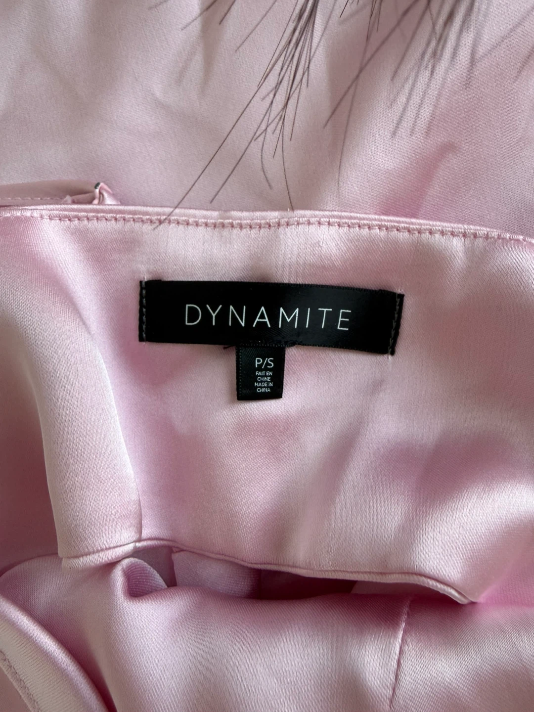 DYNAMITE Pink Satin Slip Dress size S - photo 3