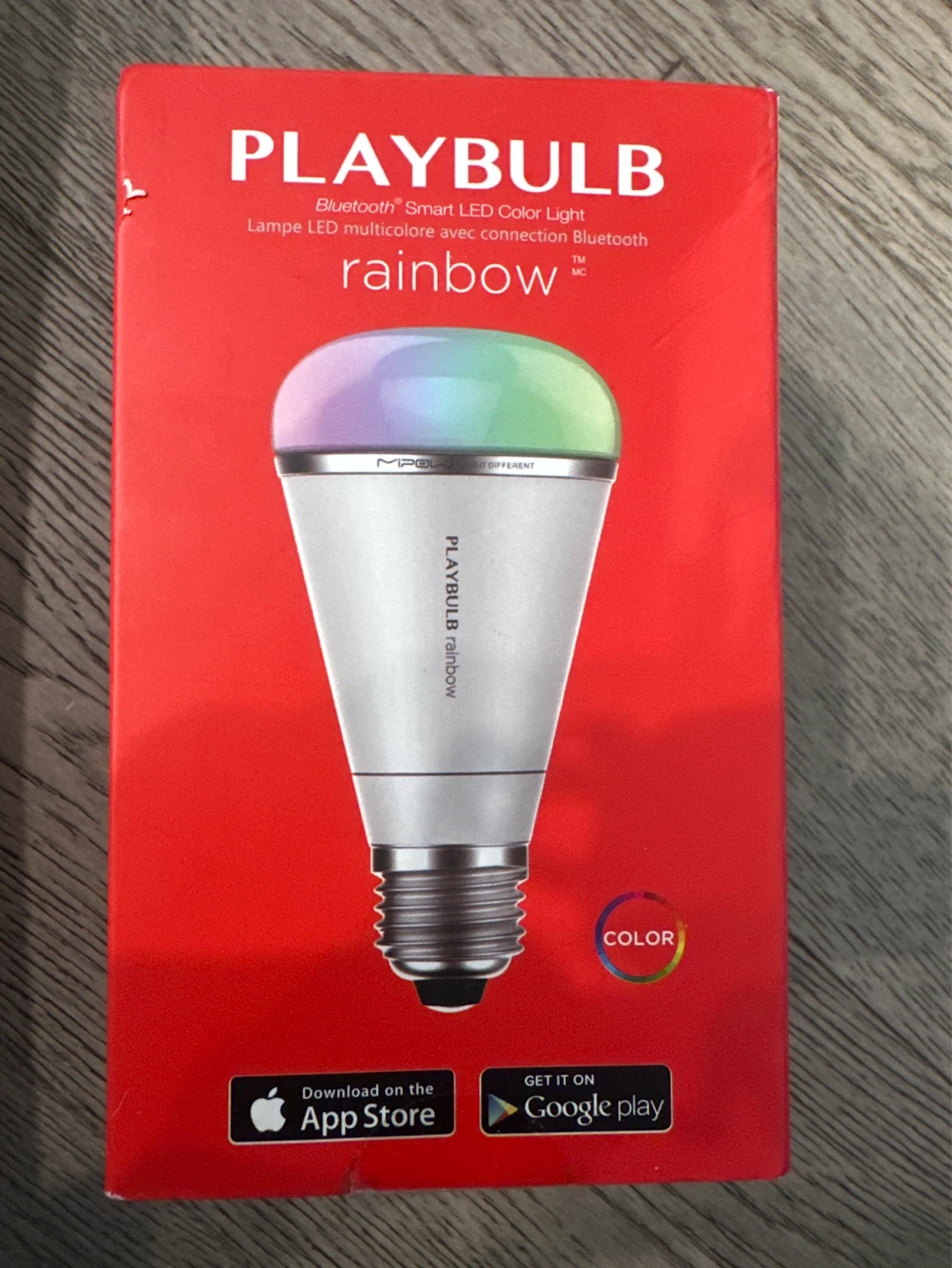PLAYBULB Rainbow Smart LED Color Light Bulb - photo 2
