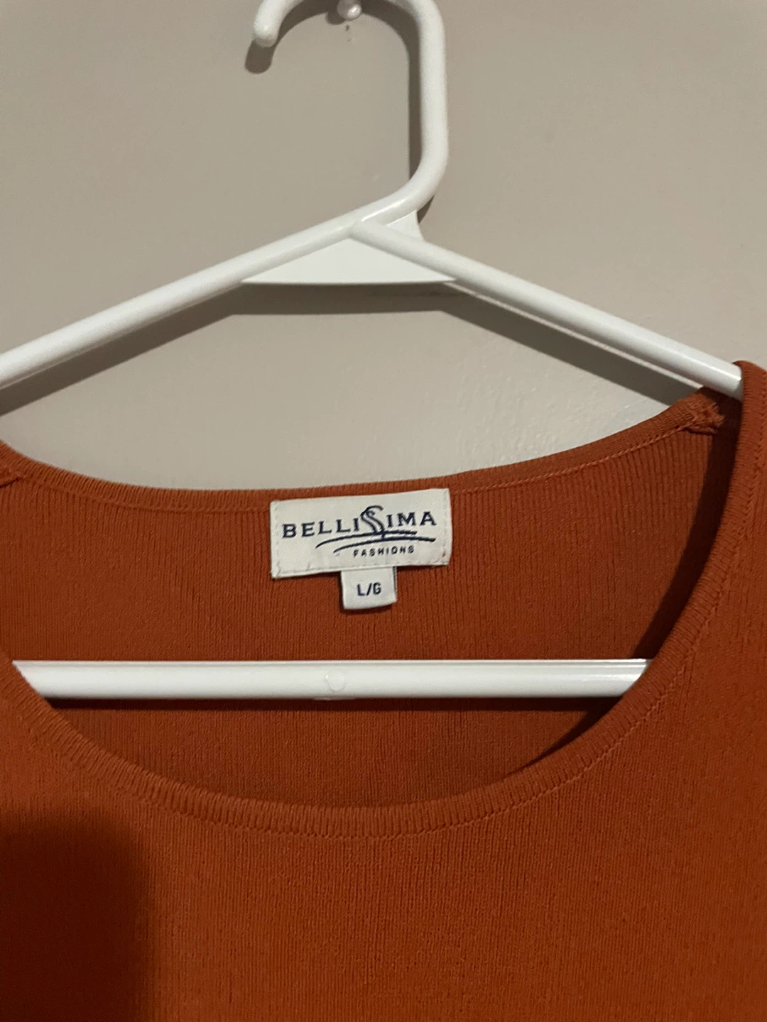 Bellissima Fashions Women's Top - Orange - photo 2
