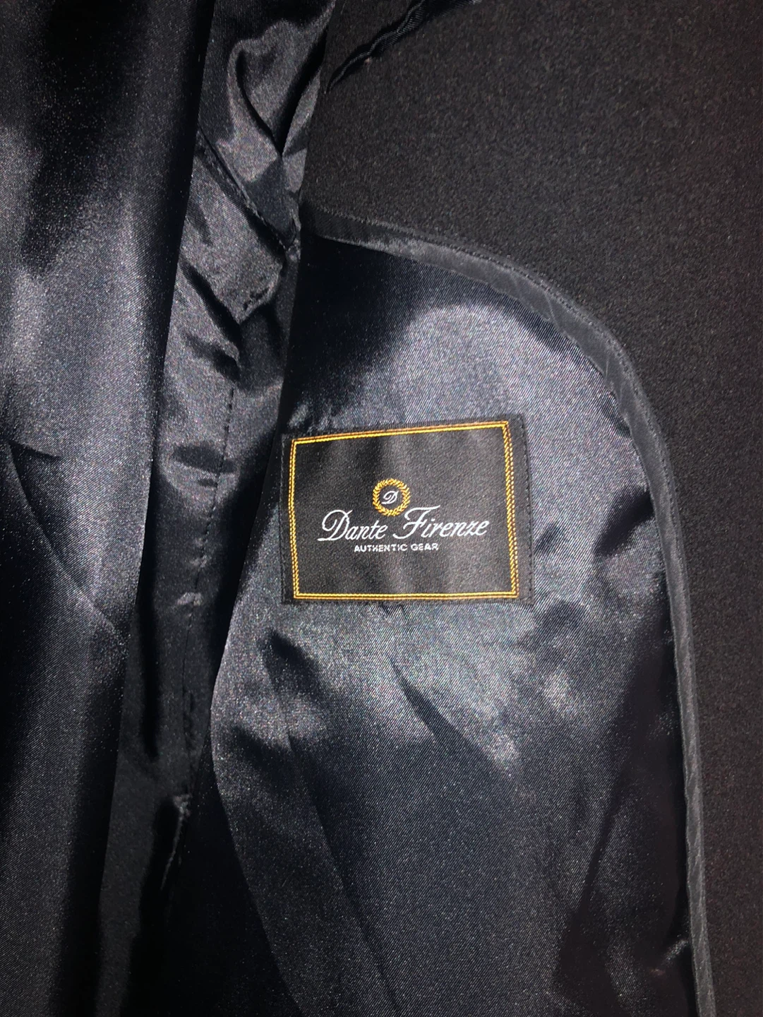 Dante Firenze Black Pure Cashmere Coat