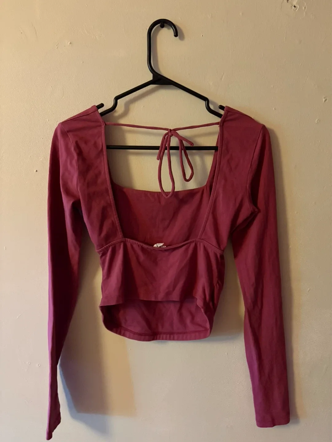 Long Sleeve Cropped Top Garage - photo 2