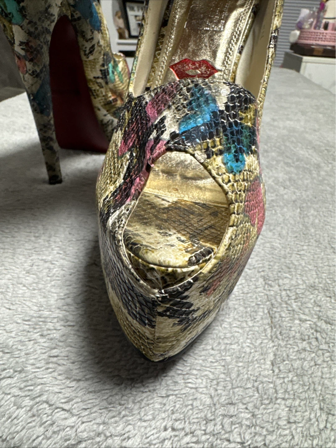 Women's Peep-Toe Heels - photo 5