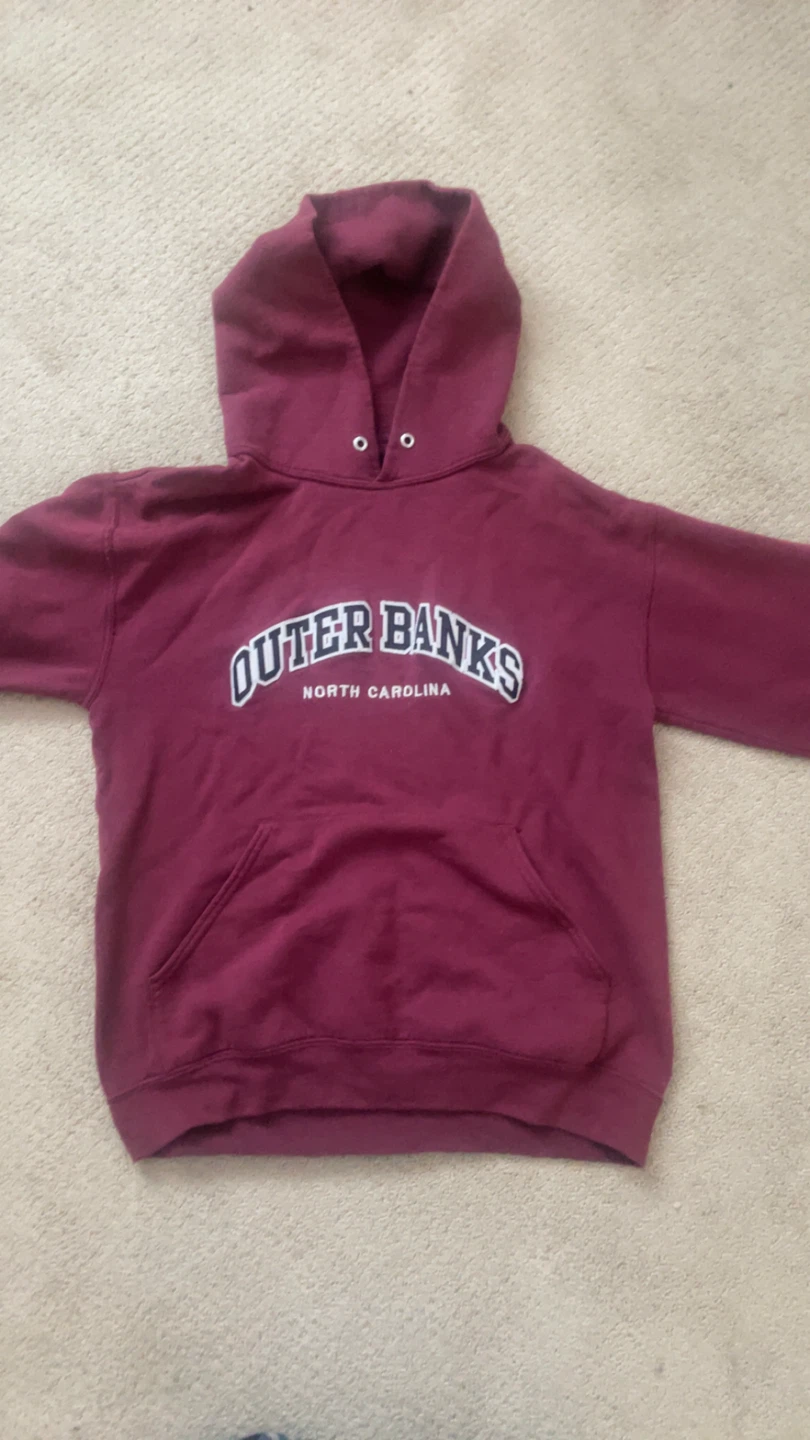 Maroon Outer Banks hoodie