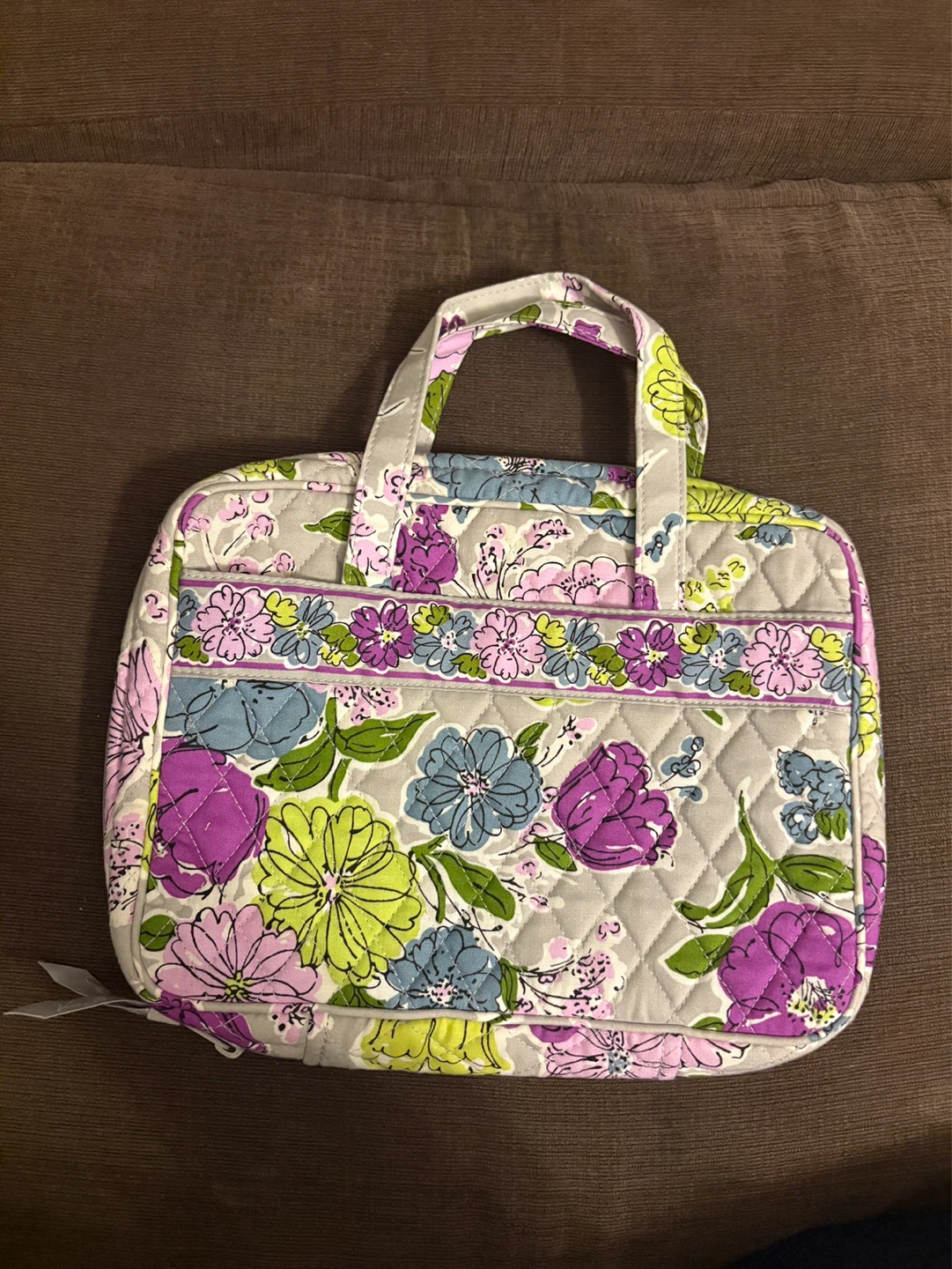 Vera Bradley Floral Quilted Tech/Travel Organizer