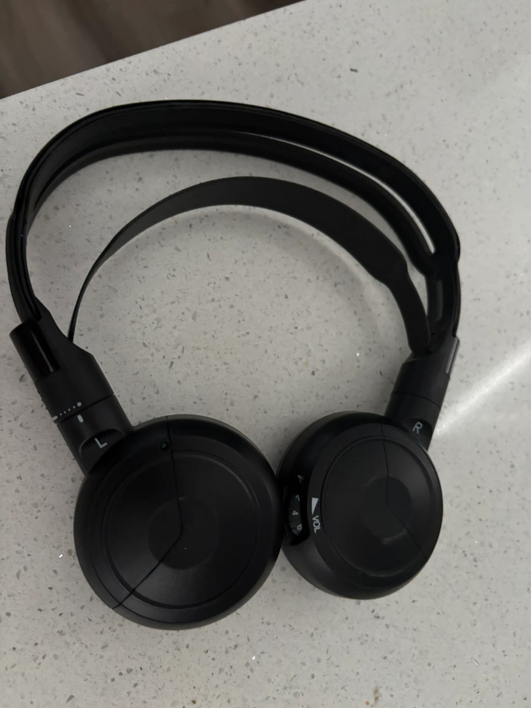 Black On-Ear Headphones