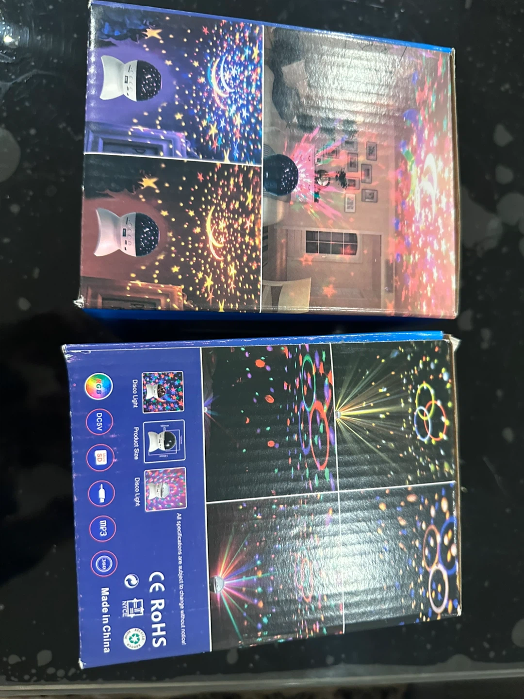 LED Stage Bluetooth Projector Light with Speaker - photo 3