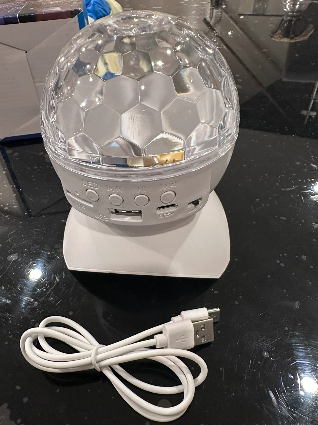 LED Stage Bluetooth Projector Light with Speaker - photo 2