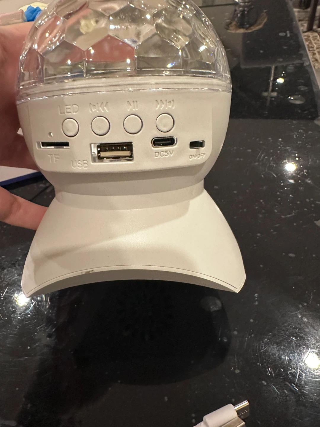 LED Stage Bluetooth Projector Light with Speaker