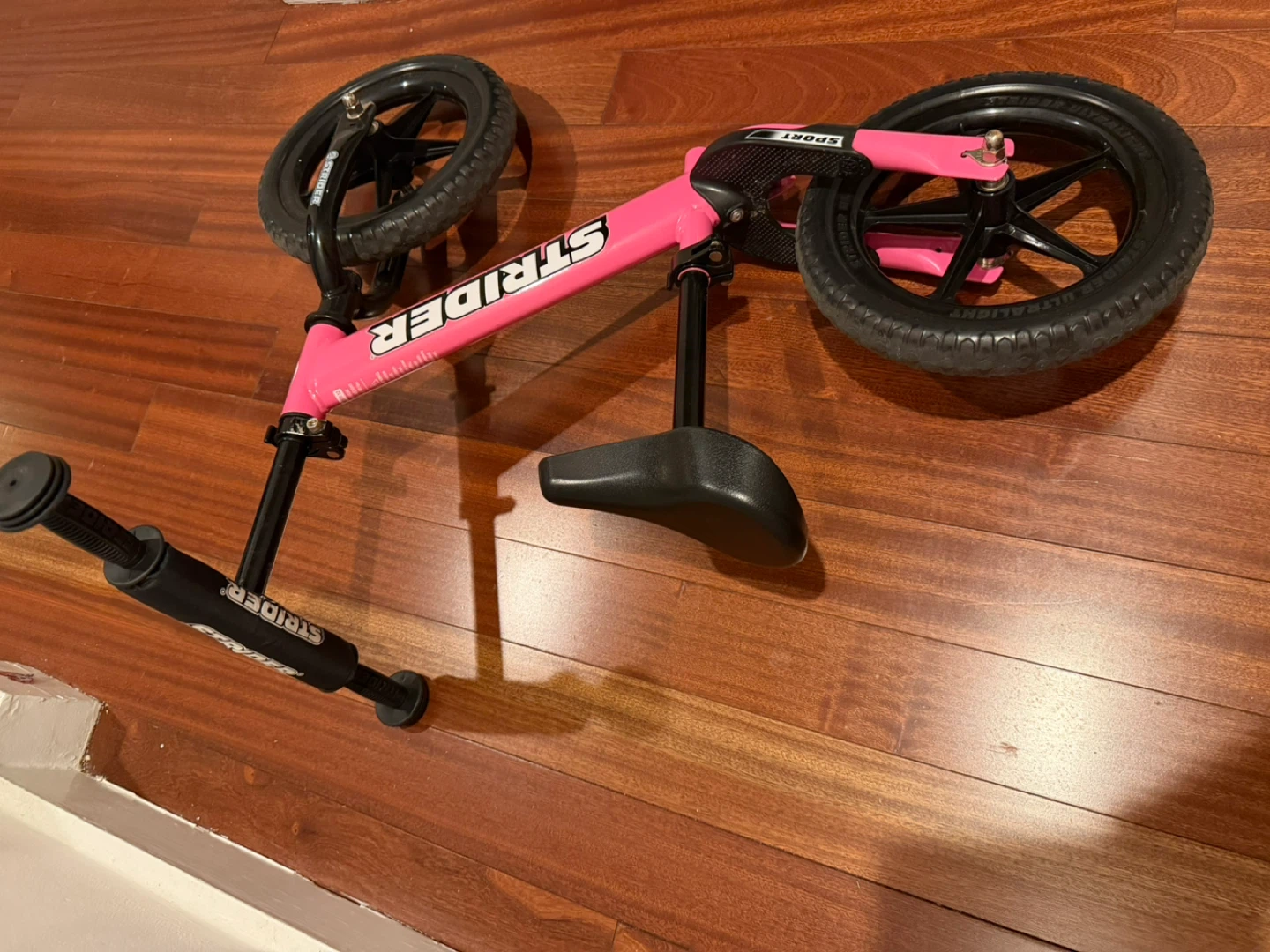 Strider Sport Balance Bike Pink - photo 2