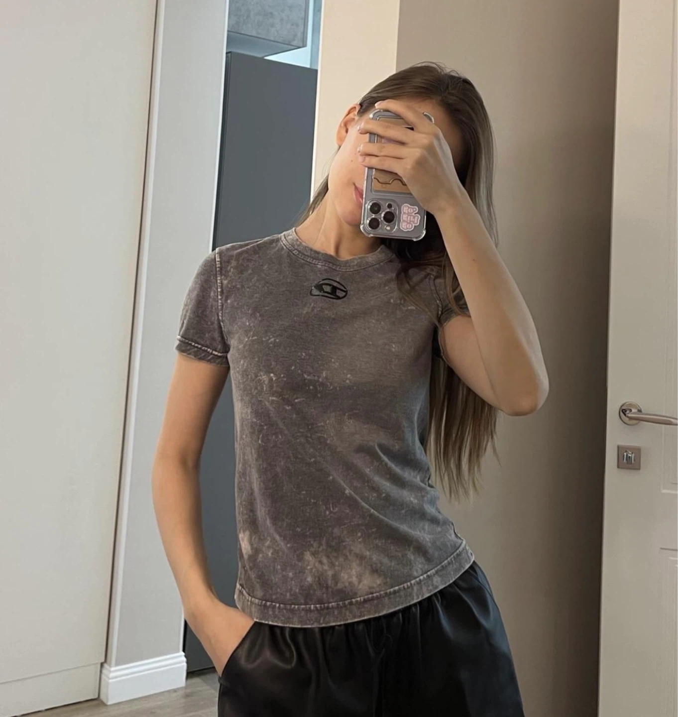 Diesel T-Shirt - Grey Wash