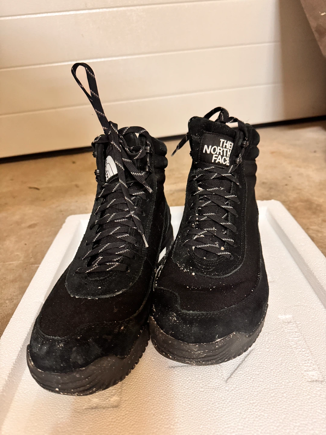 The North Face Black Hiking Boots