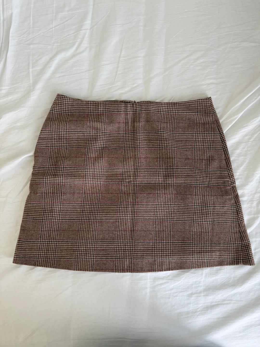 UNIQLO Plaid Mini Skirt