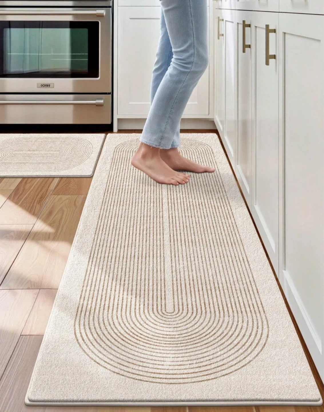 2 pc Non-Slip Bottom Comfortable Are Rug - photo 2