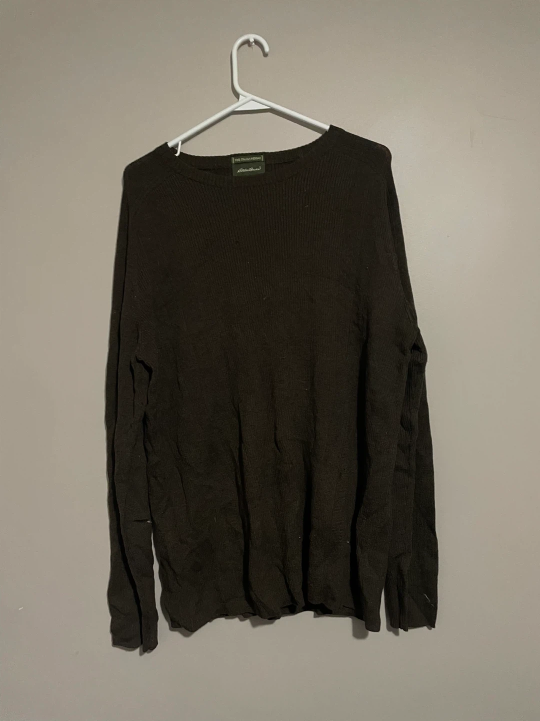 Eddie Bauer Fine Italian Merino Sweater