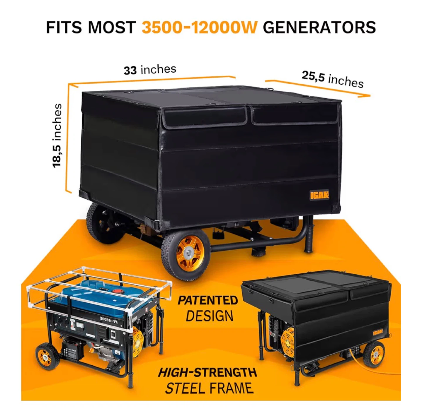 New! IGAN Generator Tent Running Cover Pro-Max - photo 2