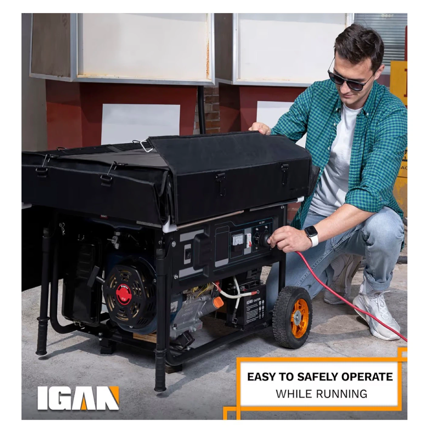 New! IGAN Generator Tent Running Cover Pro-Max - photo 5
