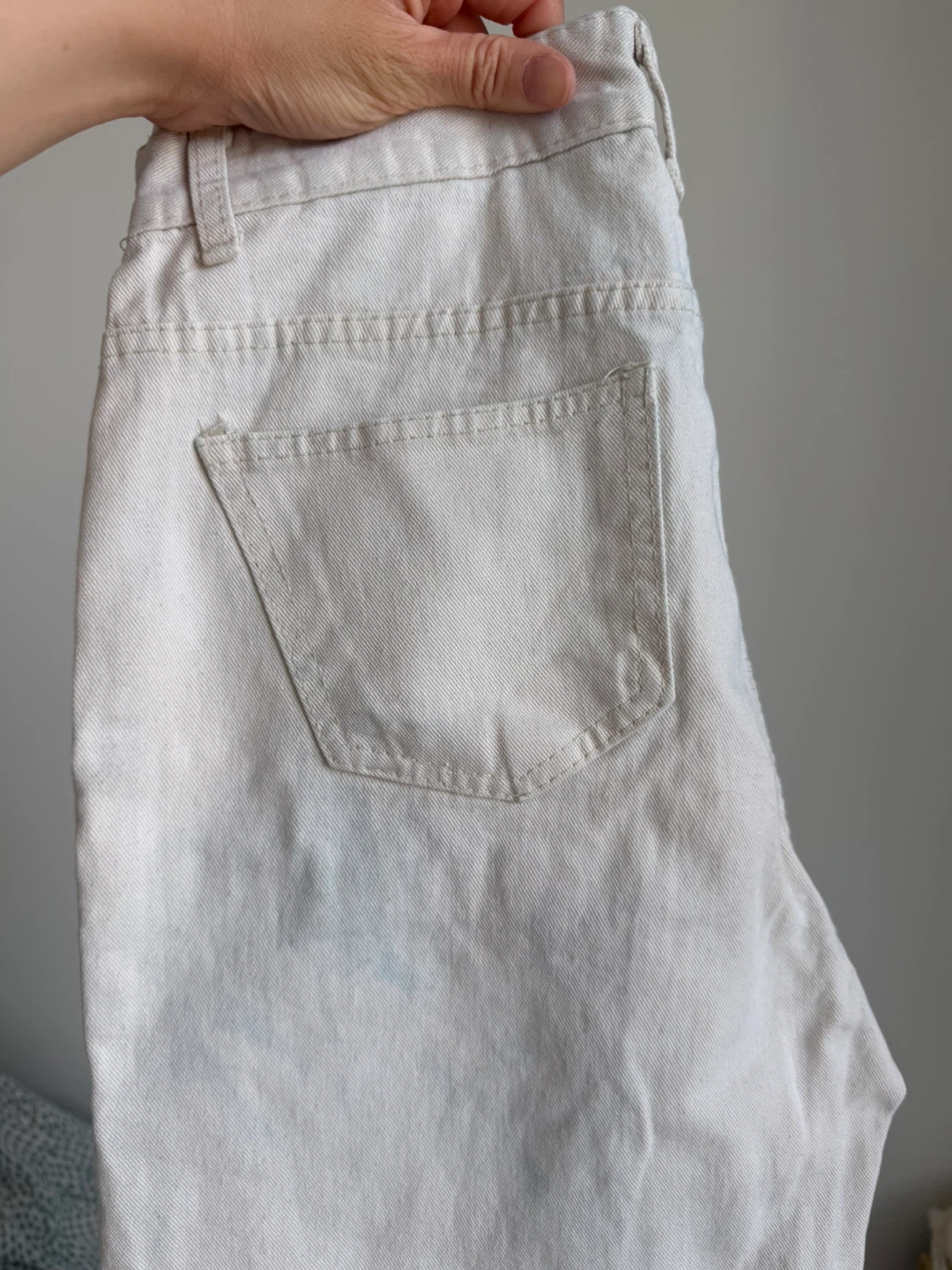 STEADY Premium Denim White Pants - photo 2