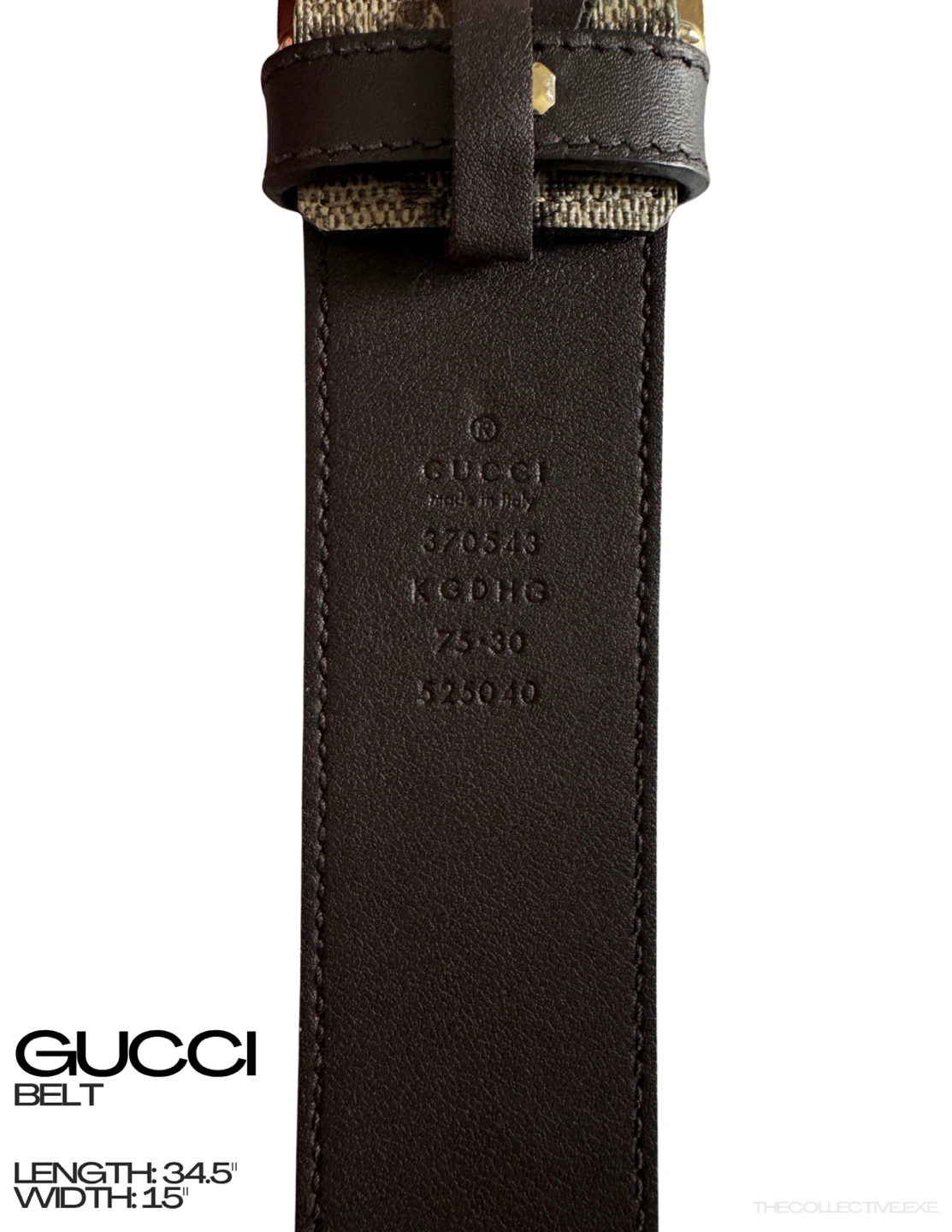 GUCCI GG Monogram Belt - photo 2