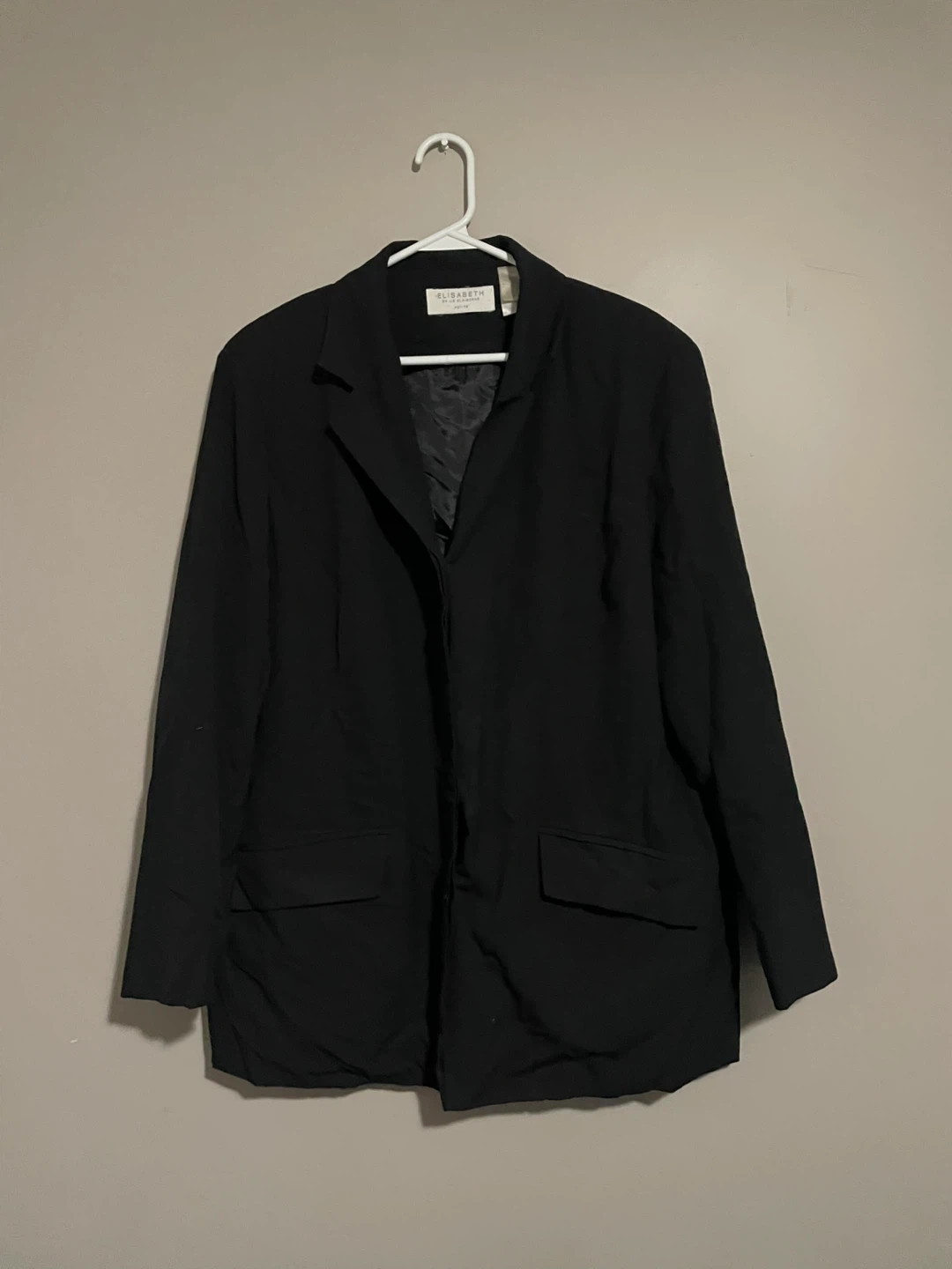 Elisabeth by Liz Claiborne Black Blazer