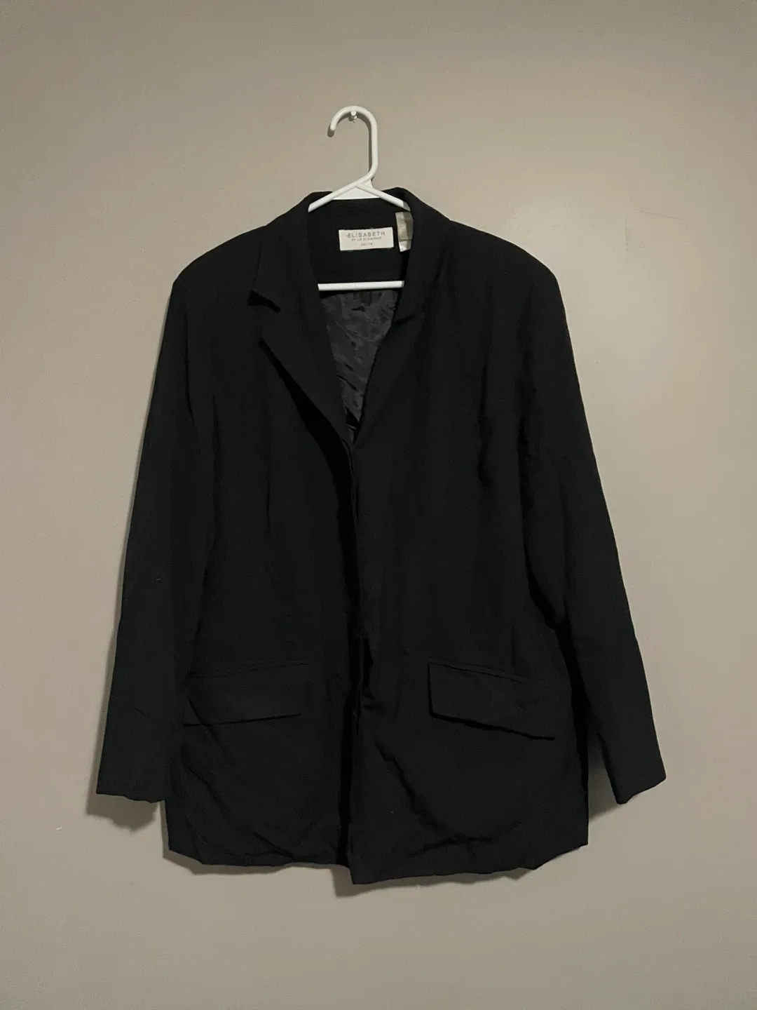 Elisabeth by Liz Claiborne Black Blazer