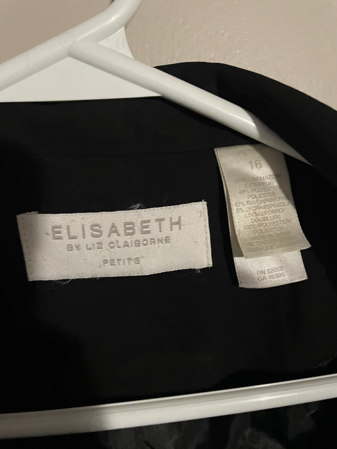 Elisabeth by Liz Claiborne Black Blazer - photo 2