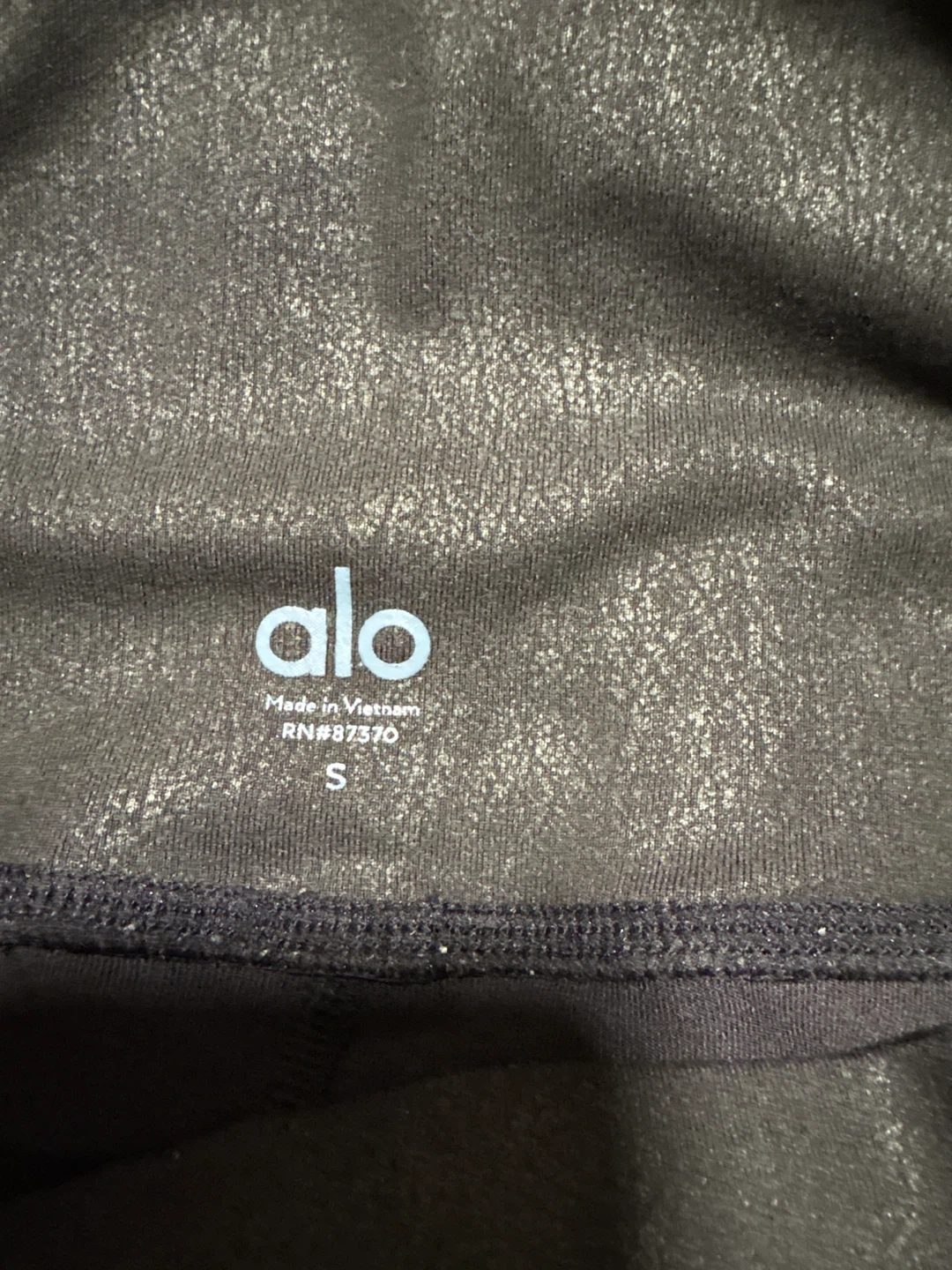 Alo Yoga High-Waist Moto Leggings - Black - Size S - photo 4