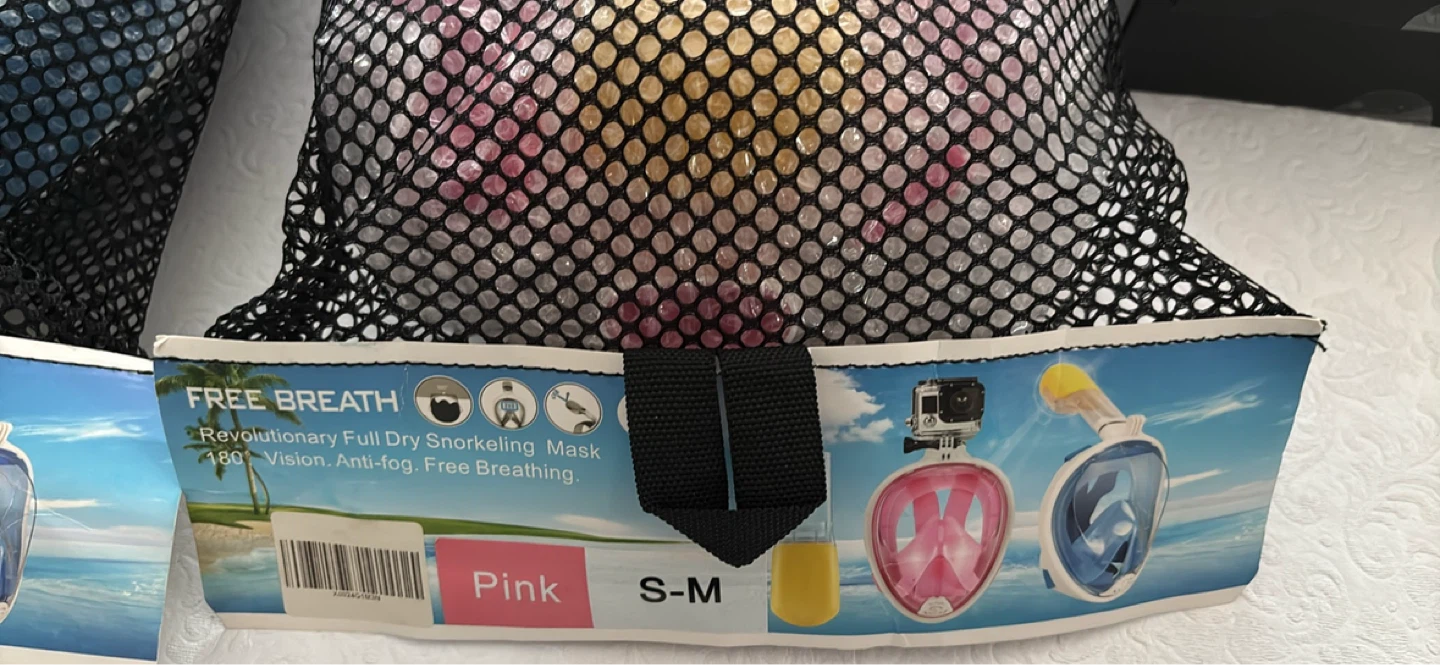 Free Breath Full Dry Snorkeling Mask L-XL - photo 2