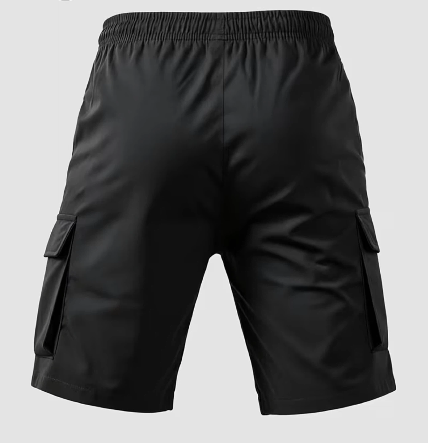 Men’s Black Cargo Shorts. Size medium - photo 2