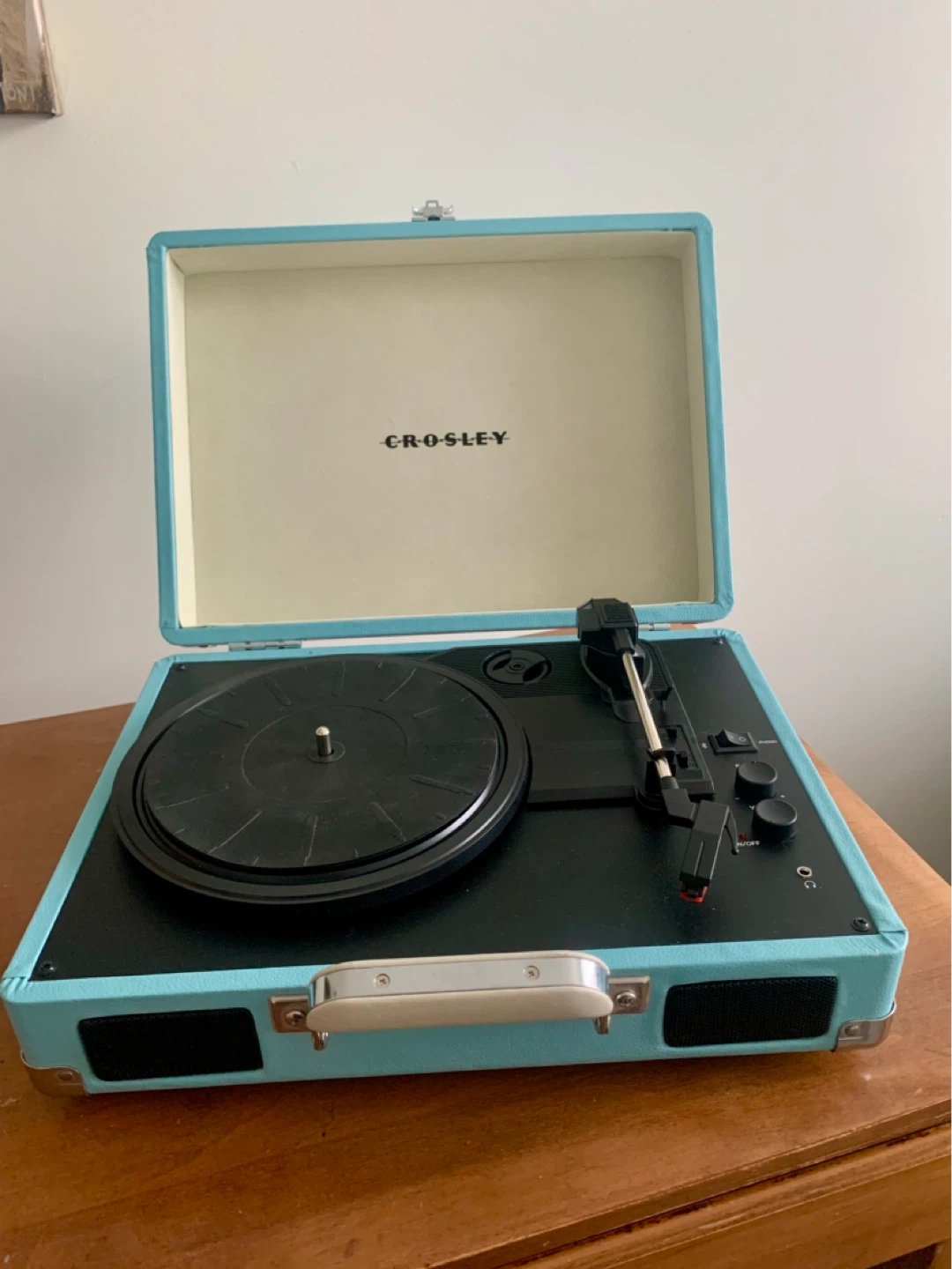 Crosley Portable Record Player Turntable - Blue