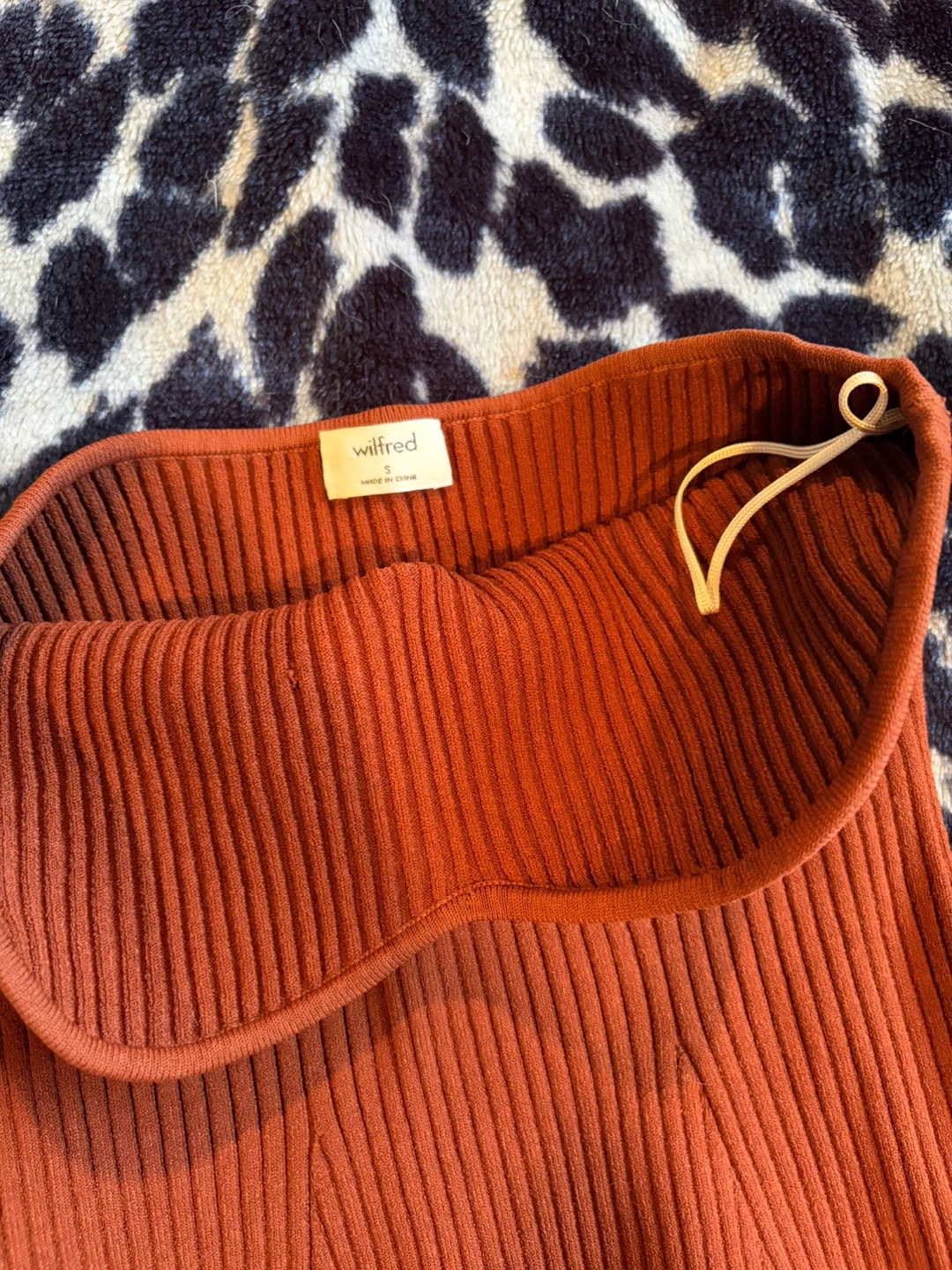 Wilfred Ribbed Bustier Top - photo 2