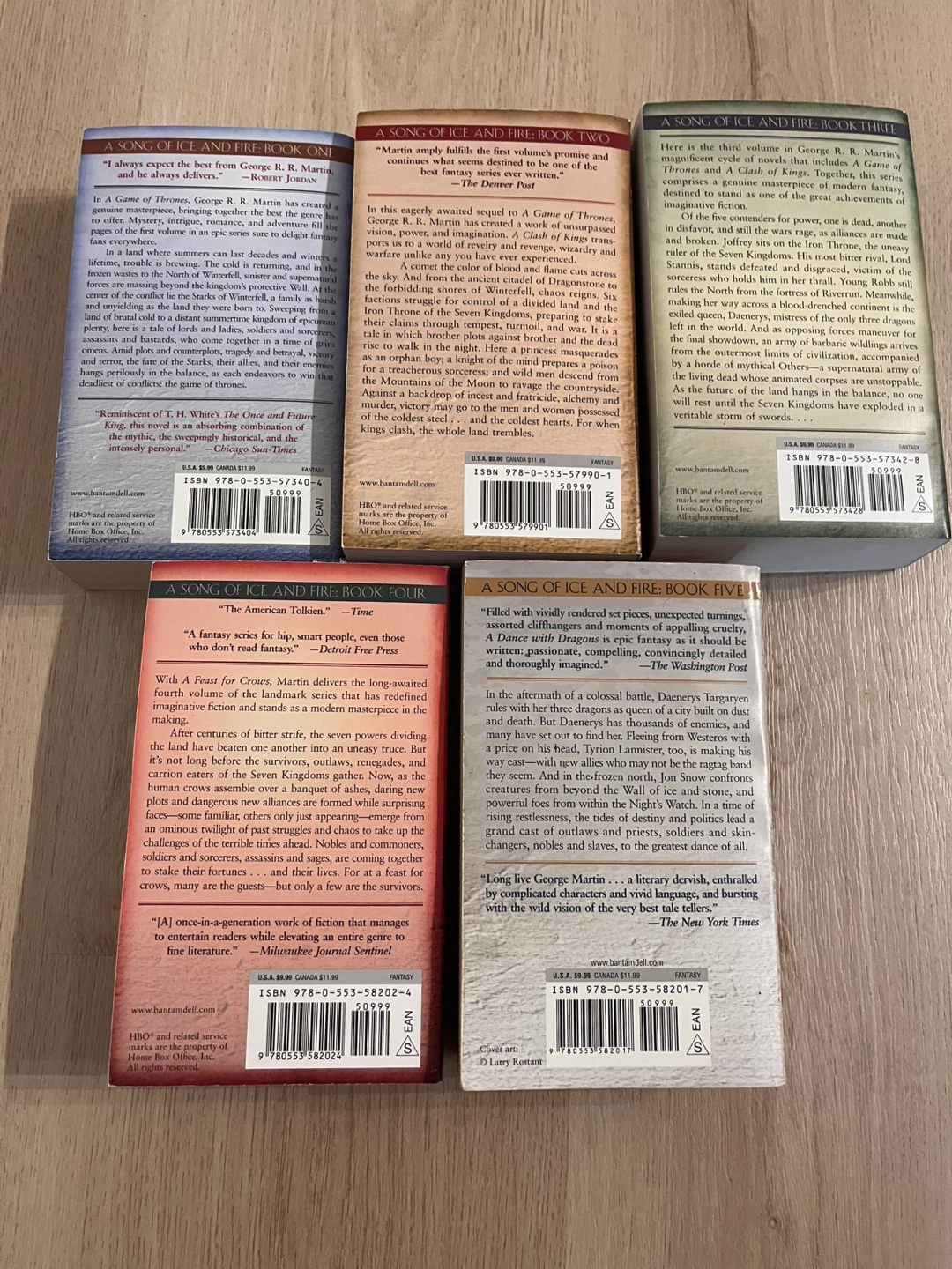 George R.R. Martin A Song of Ice and Fire Book Set - photo 2