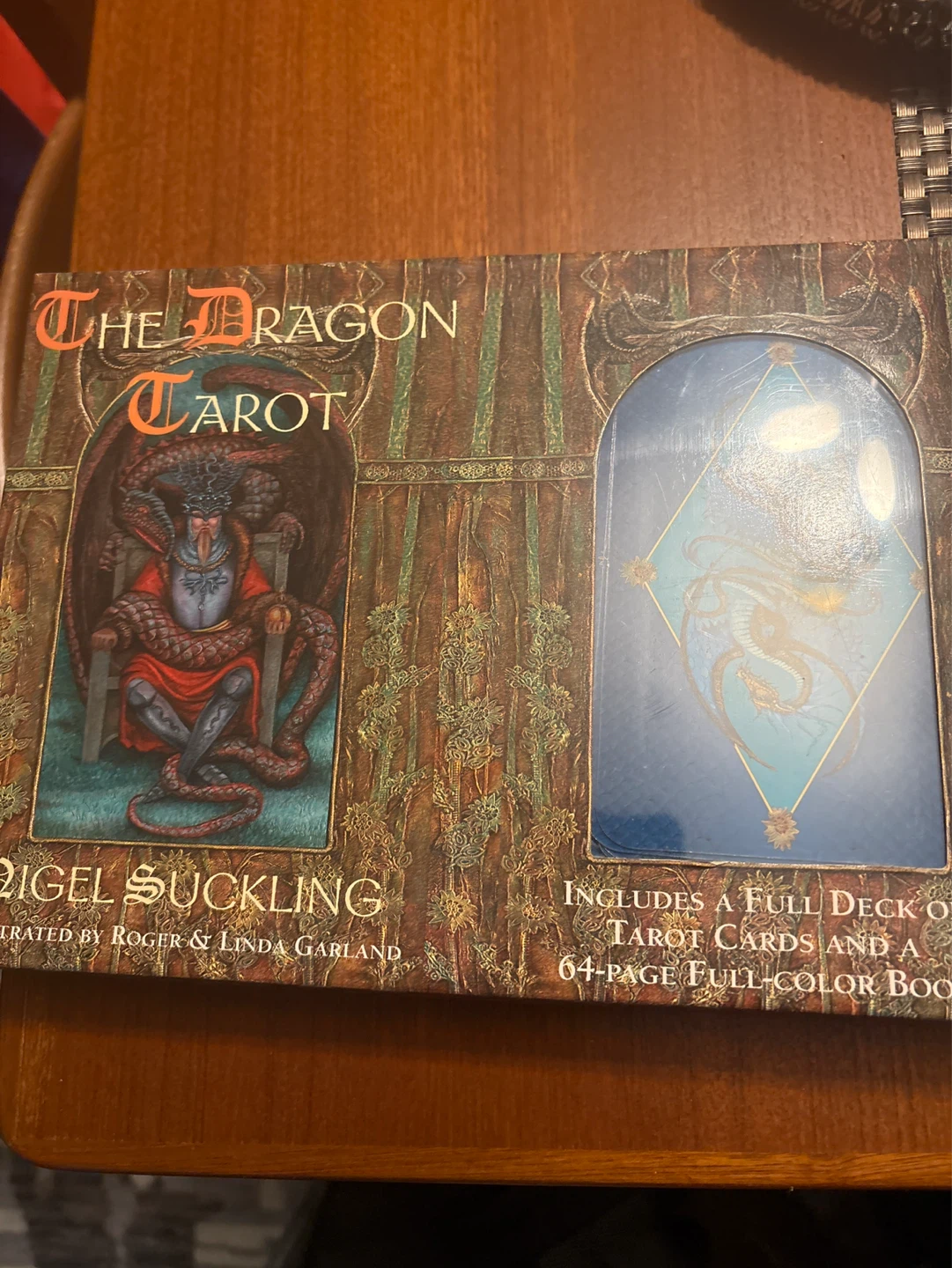 The Dragon Tarot Deck & 64-Page Book by Nigel Suckling