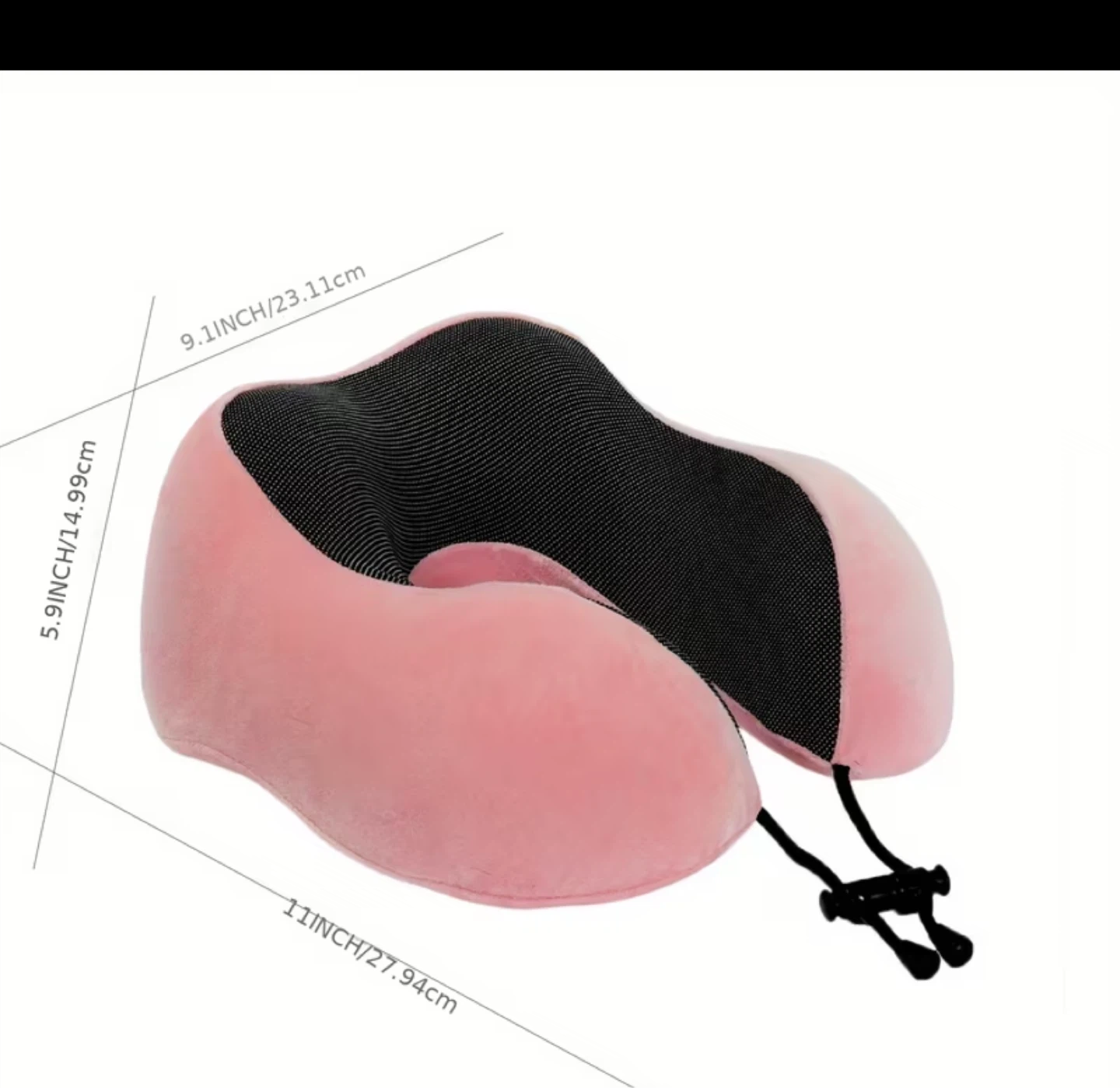Pink Travel Neck Pillow