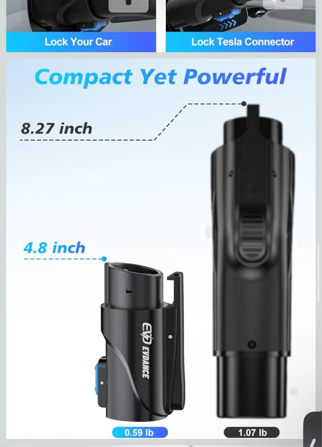 EVD EVODANCE Tesla Charger Adapter - photo 4