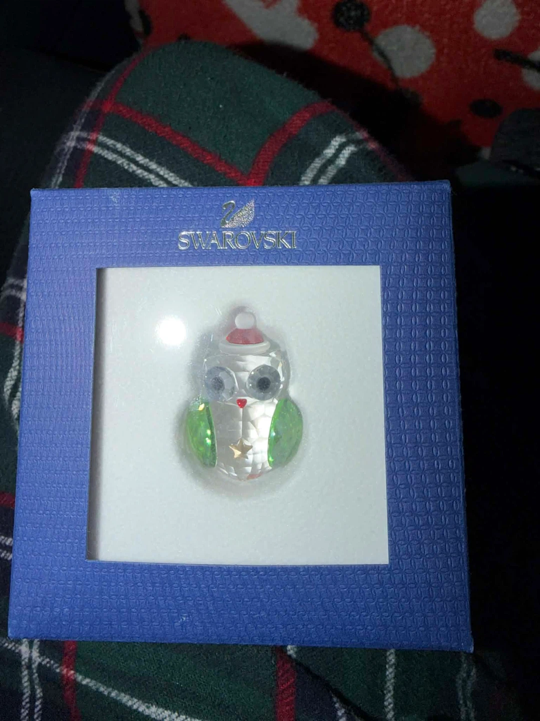 Swarovski Crystal Owl Ornament