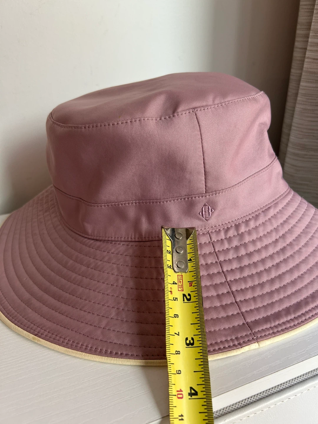 Hermès Paris Dusty Lilac Bucket Hat Size 56 Made in France - photo 4