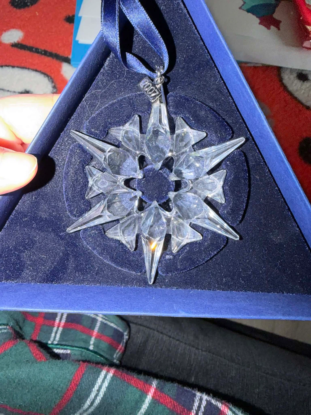 Swarovski Christmas Ornament 2007 Snowflake - photo 2