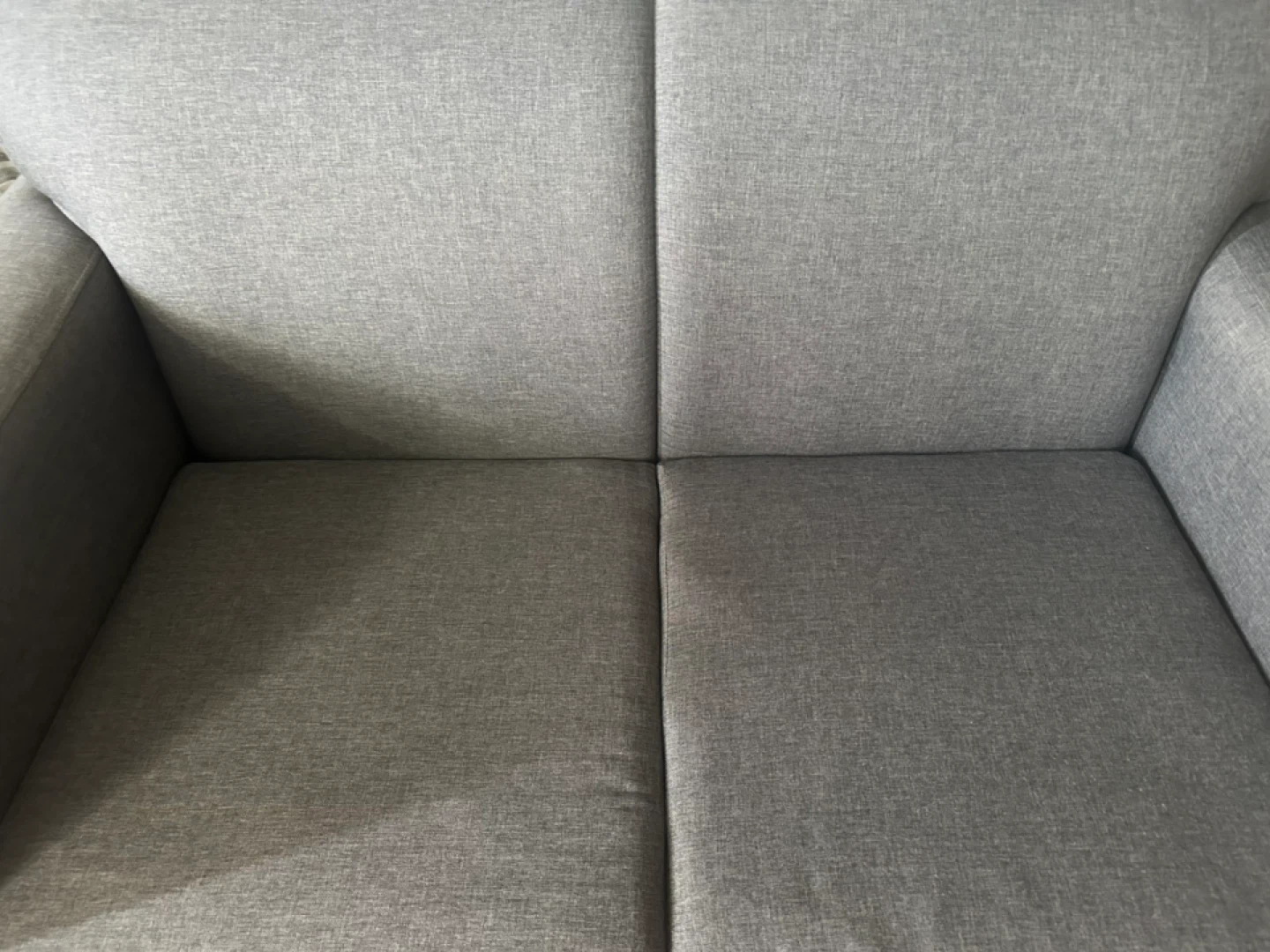 Grey loveseat sofa - photo 4