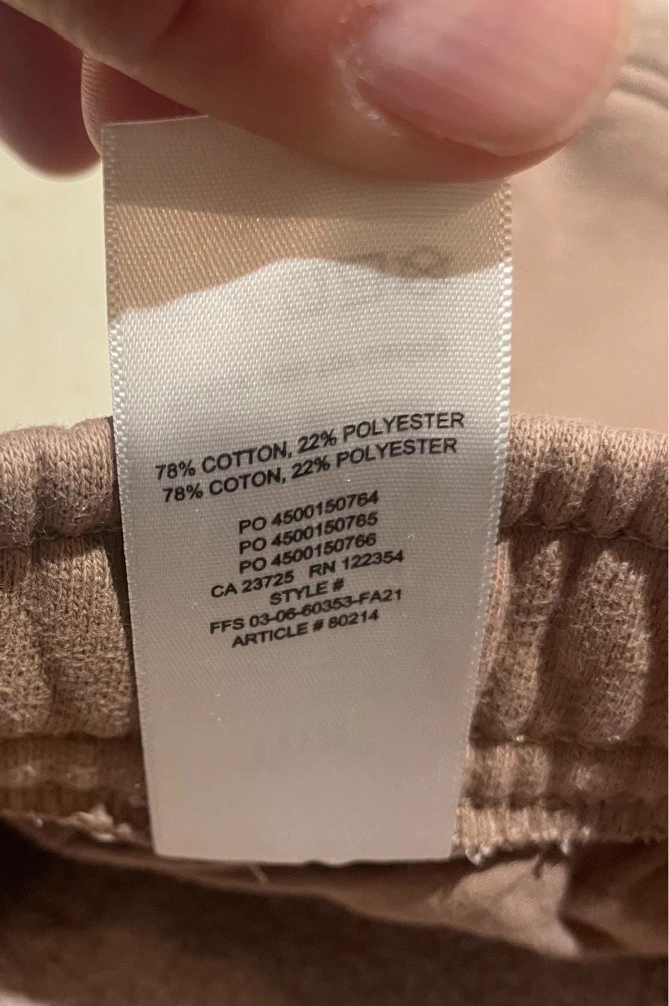 Aritzia TNA Cozy Fleece Sweatpants - photo 5