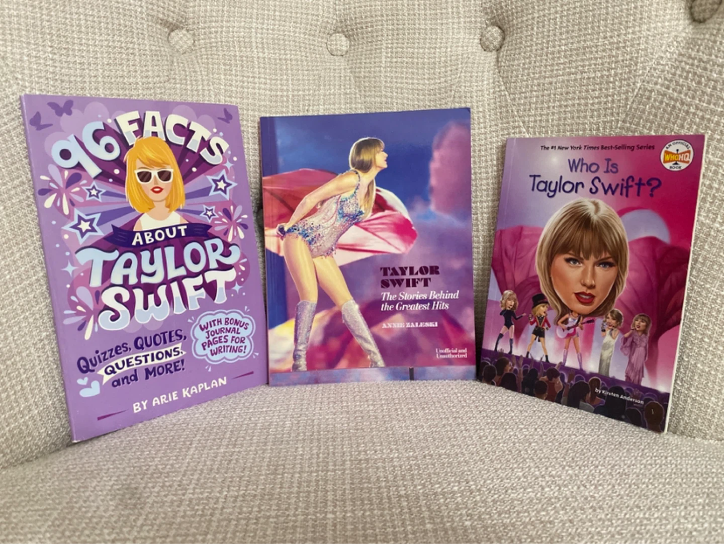 Set of 3 Taylor Swift Books