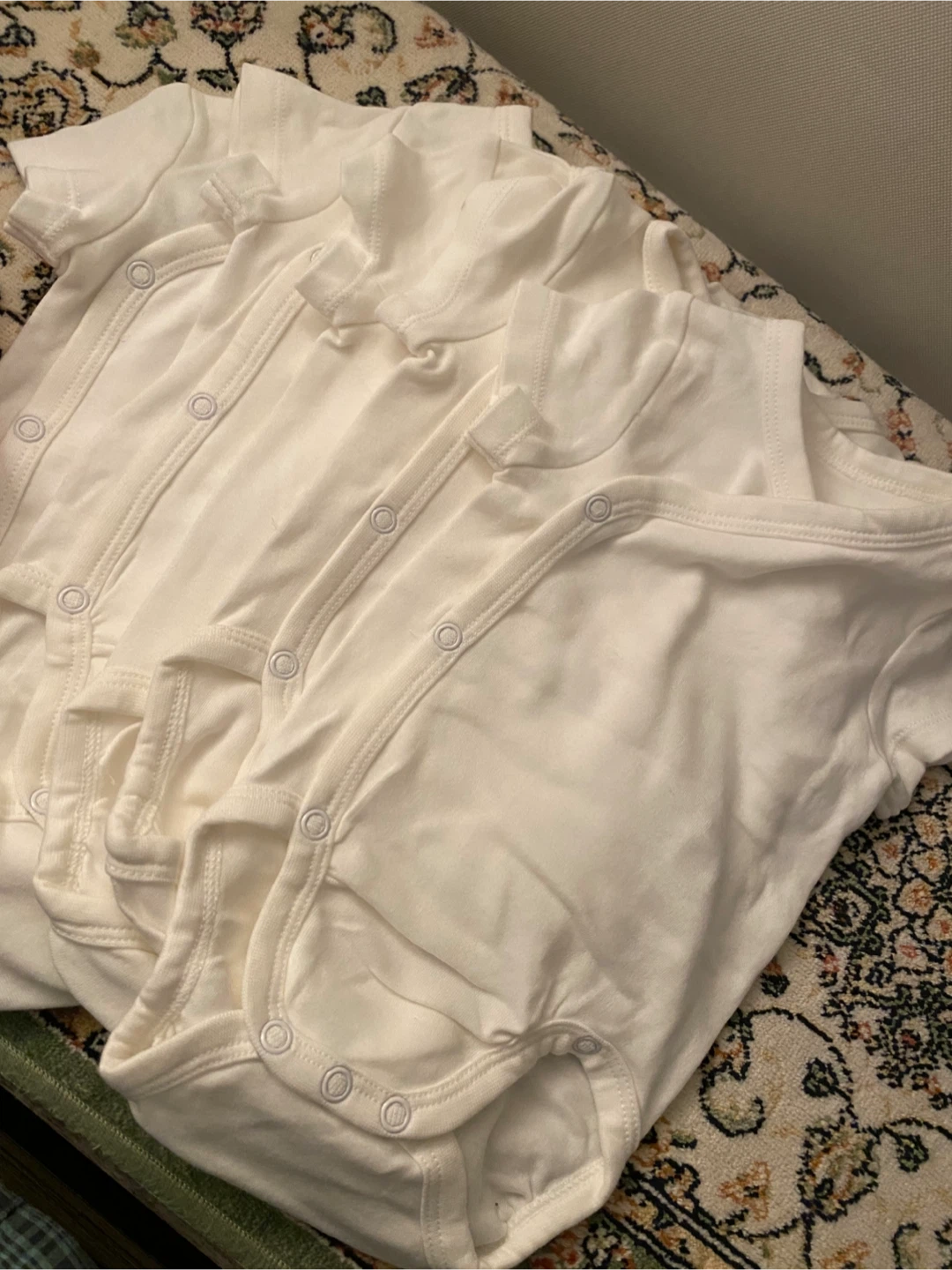 H&M Baby Bodysuits - White - 1-2 Months (Pack of 5) - photo 3