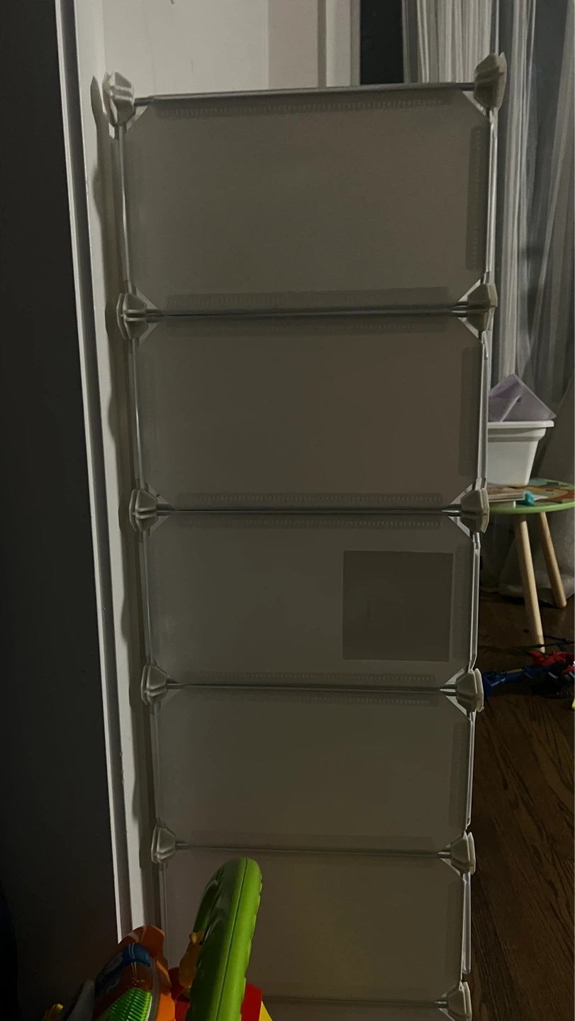 10-Cube Storage Organizer with Space Theme - photo 2