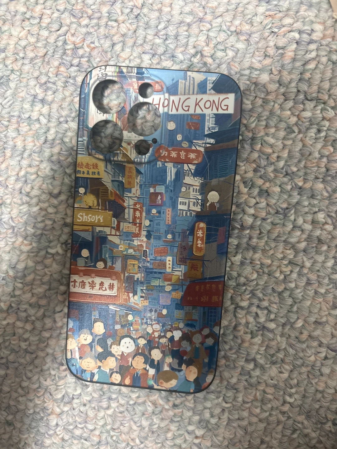 iPhone17 pro max  Case - Hong Kong Street Scene