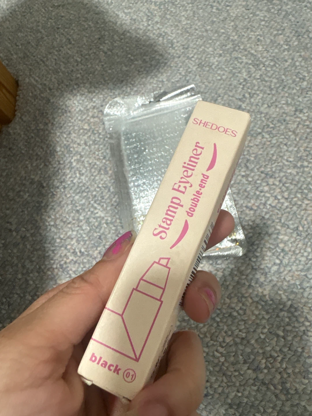 SHEDOES Stamp Eyeliner Double-End Black
